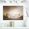 Designart - White Lion Family - Animal Canvas Wall Art